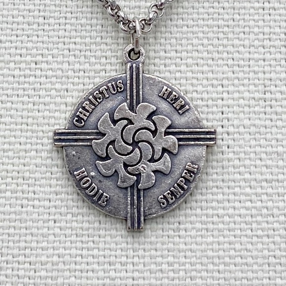 Christs Heri Hodie Semper Jubilaeum Medal A.D. 2000 Made In Italy - Picture 4 of 8